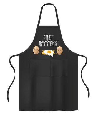 Kochschürze: Shit happens
