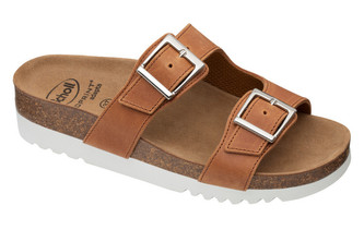 Scholl Zdravotní obuv - FILIPPA OilLea-W - Cognac 39