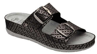 Scholl Zdravotní obuv - ABERDEEN primicr-W - Anthracite 42