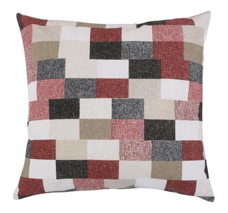 Povláček EMA - cihla bordo - 45x45 cm