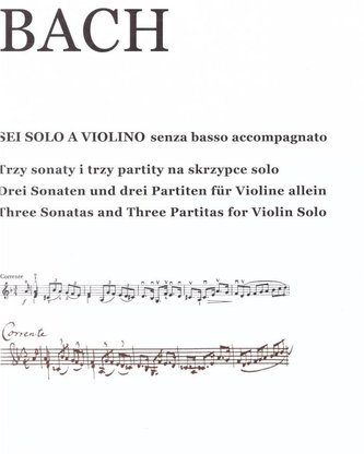 Sei Solo A Violino Johann Sebastian Bach