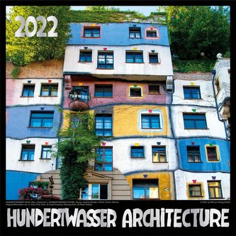 Hundertwasser Broschürenkalender Architektur 2022