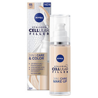 Nivea Pečující tónovací krém 3 v 1 Cellular Care & Color Světlý 30 ml woman