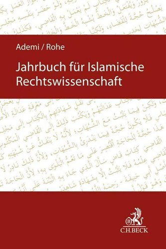 Jahrbuch für islamische Rechtswissenschaft 2021