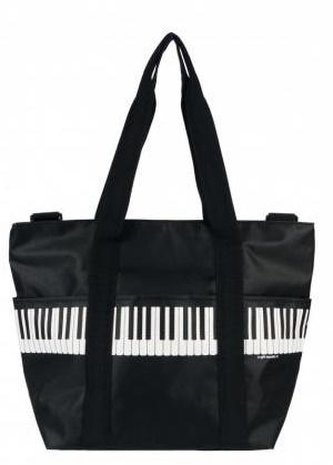 Torba czarna na ramię \"Pro musica\" klawiatura