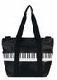Torba czarna na ramię \"Pro musica\" klawiatura