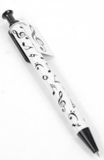 Ołówek automatyczny - nuty, klucze
