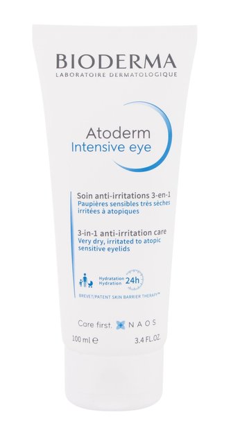 BIODERMA Atoderm Oční krém Intensive Eye 100 ml 3-In-1 Anti-Irritation Care pro ženy