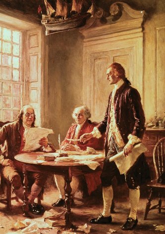 The Leviathan (1651), The Two Treatises of Government (1689), The Social Contract (1762), The Constitution of Pennsylvania (1776