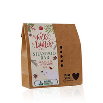 ACCENTRA Tuhý šampon na vlasy skořice a pomeranč Hello Winter (Shampoo Bar) 60 g woman