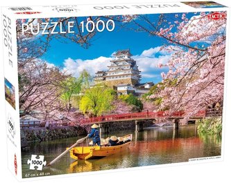 Puzzle 1000 Cherry Blossoms in Himeji
