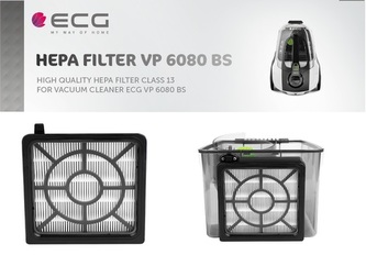 ECG VP 6080 BS HEPA filtr set ECG VP 6080 BS HEPA filtr set