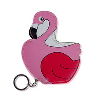 ACCENTRA Klíčenka s peněženkou Flamingo Tropica (Key Ring) woman