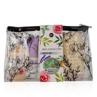 ACCENTRA Dárková sada tělové péče s kosmetickou taštičkou Relaxing Spa (Bath Set) woman