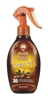 SUN Opalovací olej s arganovým olejem OF 30 rozprašovací 200ml
