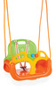 Houpačka se zábranou pro nejmenší oranžová