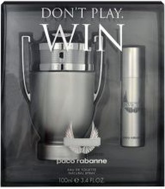 Paco Rabanne Invictus Dárková sada Toaletní voda 100 ml a miniaturka Invictus Toaletní voda 10 ml