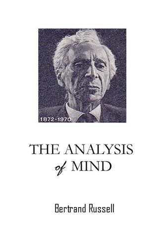 The Analysis of Mind