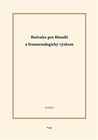 Ročenka pro filosofii a fenomenologický výzkum 2020