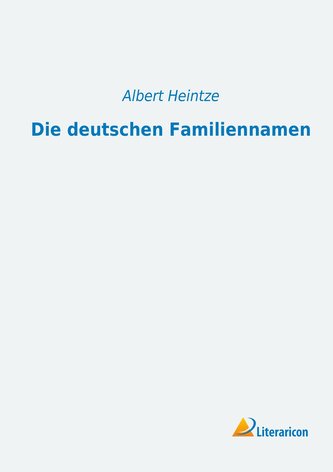 Die deutschen Familiennamen