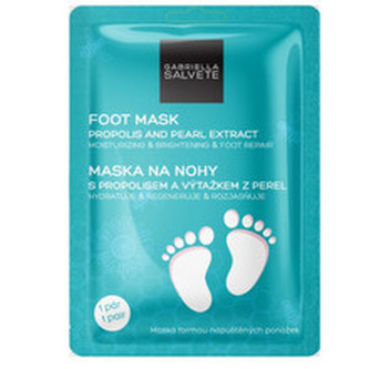 Gabriella Salvete Maska na nohy Propolis & Pearl Extrakt (Moisturising & Brightening Foot Mask) 1 pár woman
