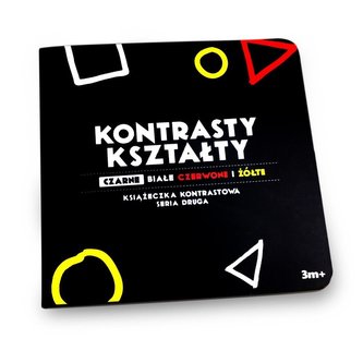 Książeczka kontrastowa. Kształty Książeczka kontrastowa. Kształty