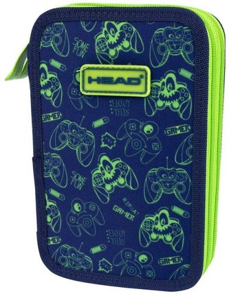 Piórnik podwójny bez wyp. AC2 Gamer Head ASTRA