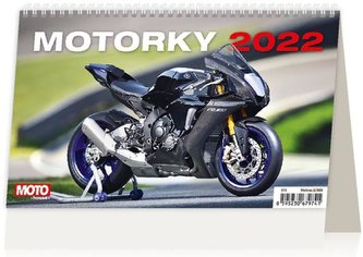 Kalendář stolní 2022 - Motorky ČR/SR