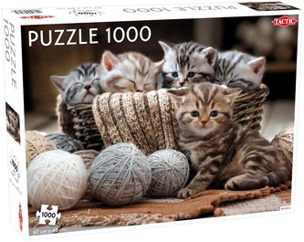 Puzzle 1000 Małe kotki