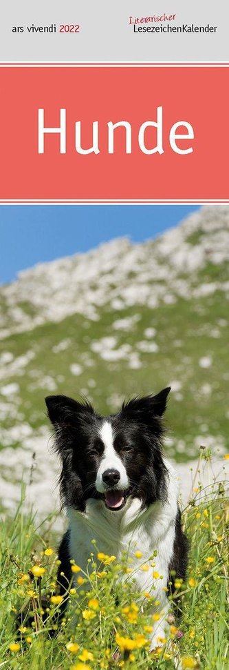 Lesezeichenkalender Hunde 2022