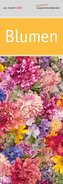 Lesezeichenkalender Blumen 2022