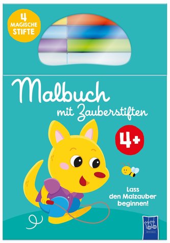 Malbuch mit Zauberstiften Känguru