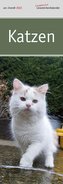 Lesezeichenkalender Katzen 2022