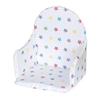 Vložka do dřevěných jídelních židliček typu New Baby Victory bílá hvězdy