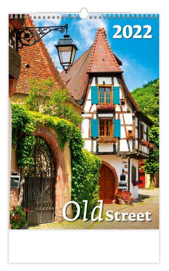 Kalendář nástěnný 2022 - Old Street
