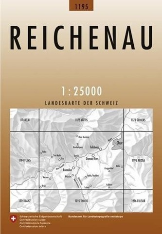 Swisstopo 1 : 25 000 Reichenau