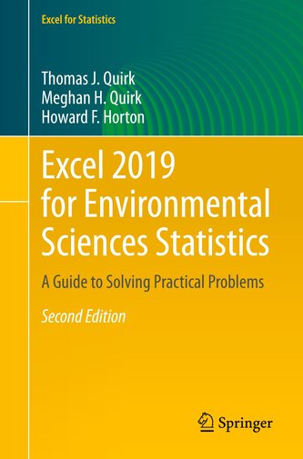 Excel 2019 for Environmental Sciences Statistics