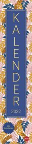 Tropical Leaves long Kalender 2022