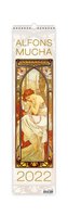 Kalendář nástěnný 2022 - Alfons Mucha/vázanka