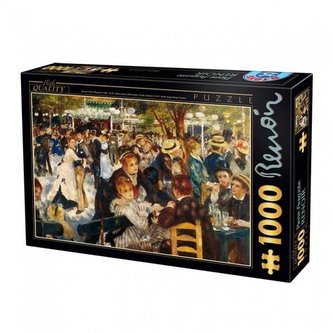 Puzzle 1000 Renoir, Tańce w Moulin de la Galette