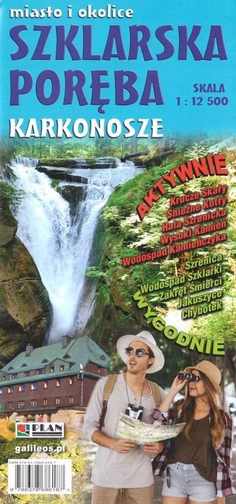 Mapa tur. - Szklarska Poręba. Karkonosze 1:12 500