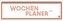 Neon Orange Wochenquerplaner Kalender 2022