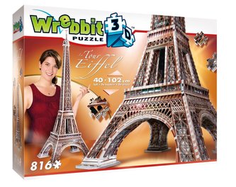 Puzzle 3D Eiffelova věž 816 dílků