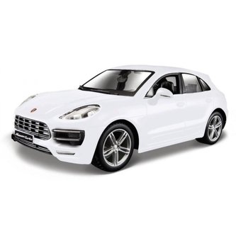 Porsche Macan White 1:24 BBURAGO