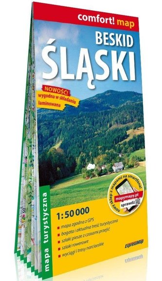 Comfort! map Beskid Śląski lam. mapa tur. w.2