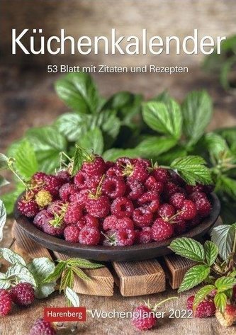 Küchenkalender 2022 Wochenplaner