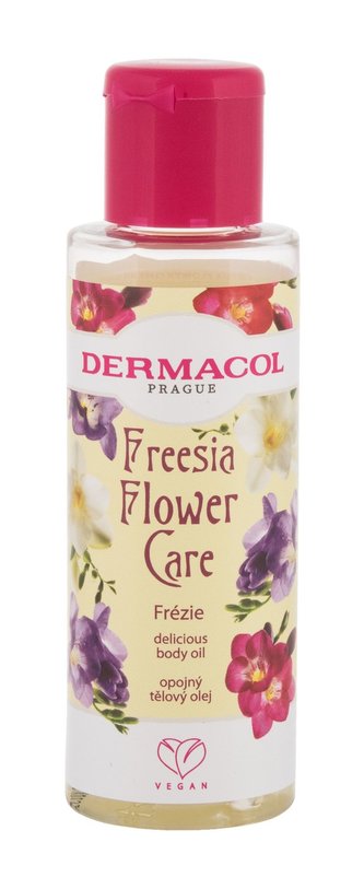 Dermacol Freesia Flower Tělový olej Care 100 ml pro ženy