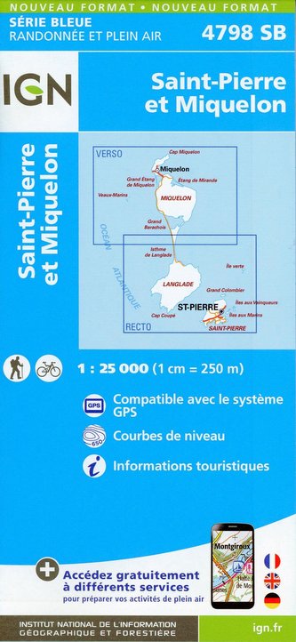 Saint-Pierre et Miquelon 1:25 000