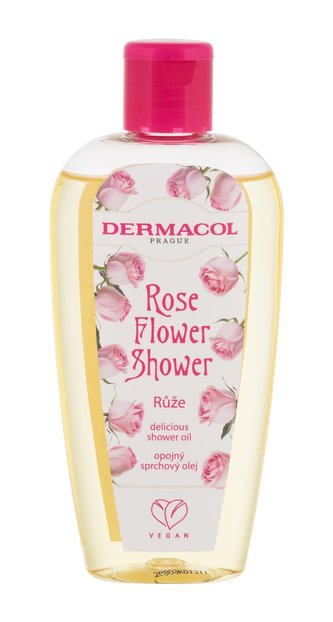 Dermacol Rose Flower Sprchový olej Shower 200 ml pro ženy