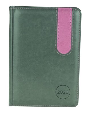 Kalendarz 2020 A5 Elegance szary/fiolet ASTRA